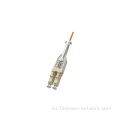 Cable de parche de fibra óptica LC Uniboot con toque Pull/Push, polaridad intercambiable